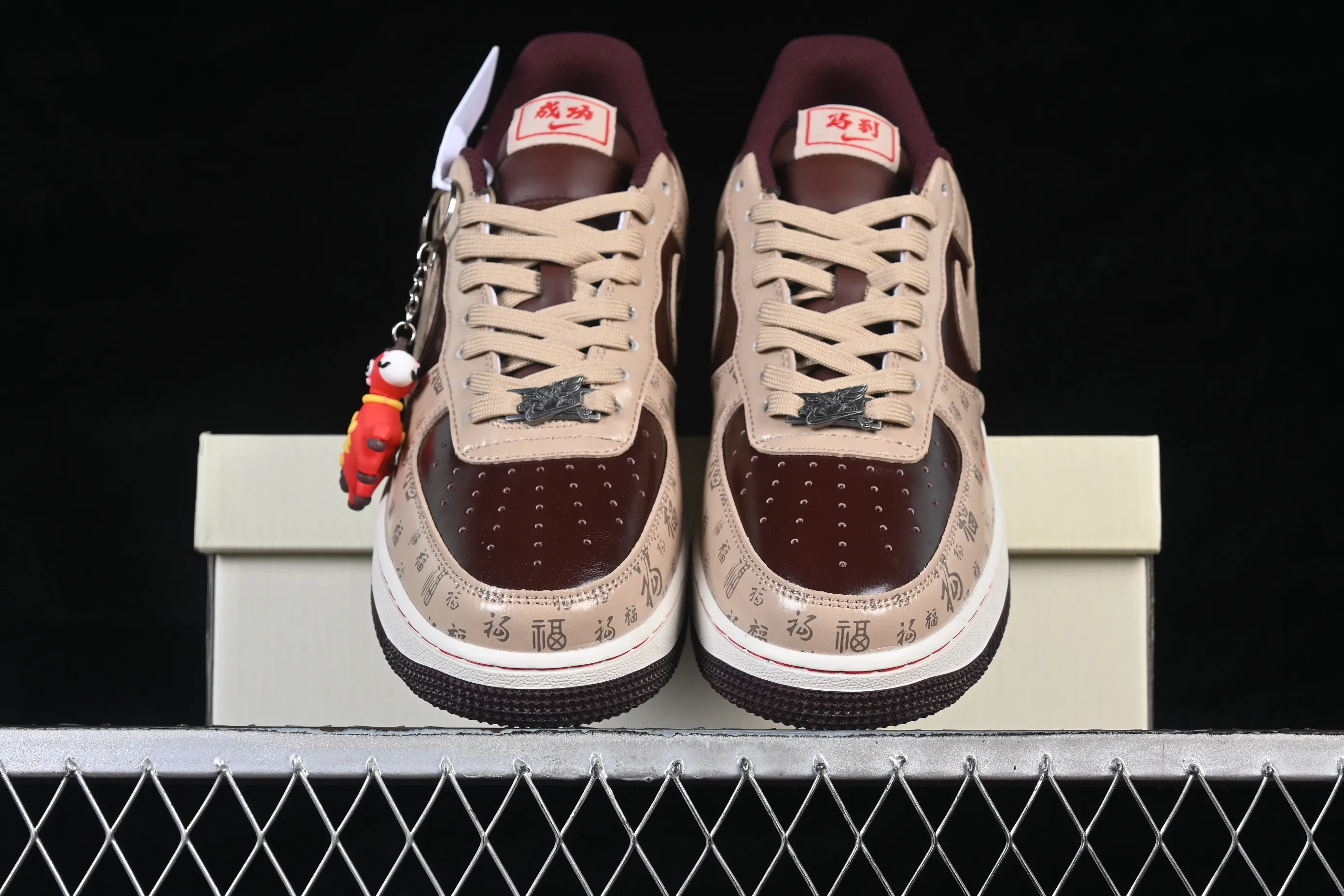 All Categories Nk Air Force 1 Air Force Series Nk Air Force 1 Low Air Force Low Nike Air Force 1'07 Low Year of the Horse Limited Edition Fuyun Apricot Brown Air Force One Low-top Casual Shoes NH0601-501